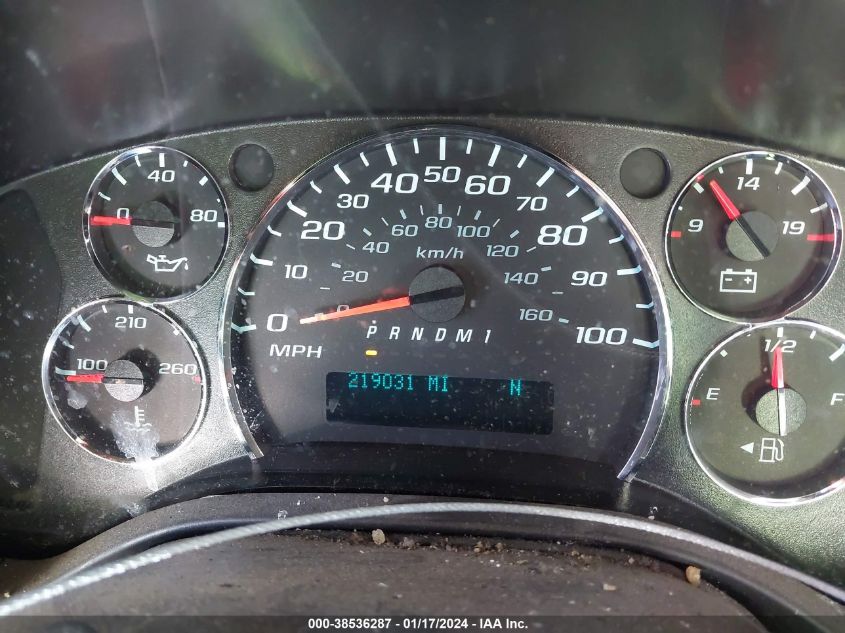 2013 CHEVROLET EXPRESS 2500 WORK VAN 1GCWGGFAXD1100931