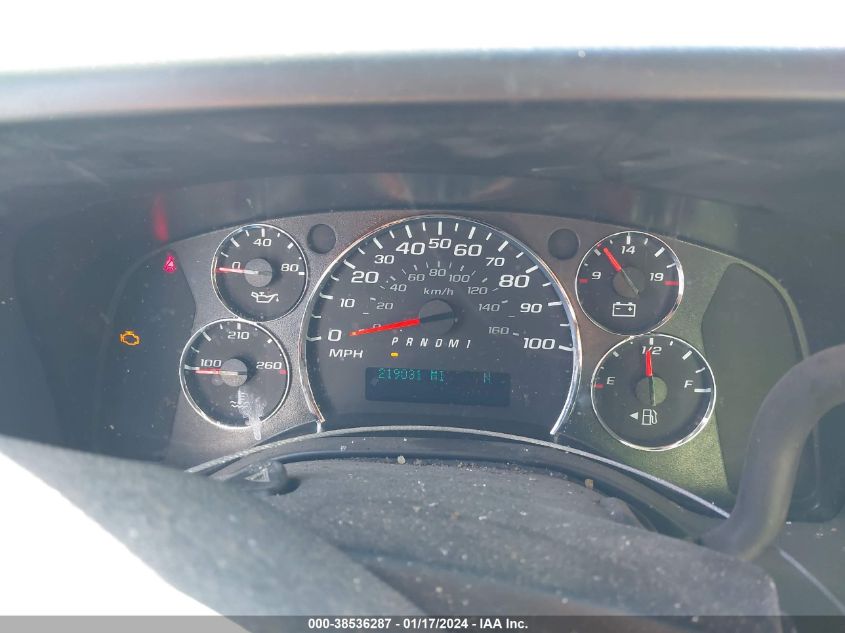 2013 CHEVROLET EXPRESS 2500 WORK VAN 1GCWGGFAXD1100931