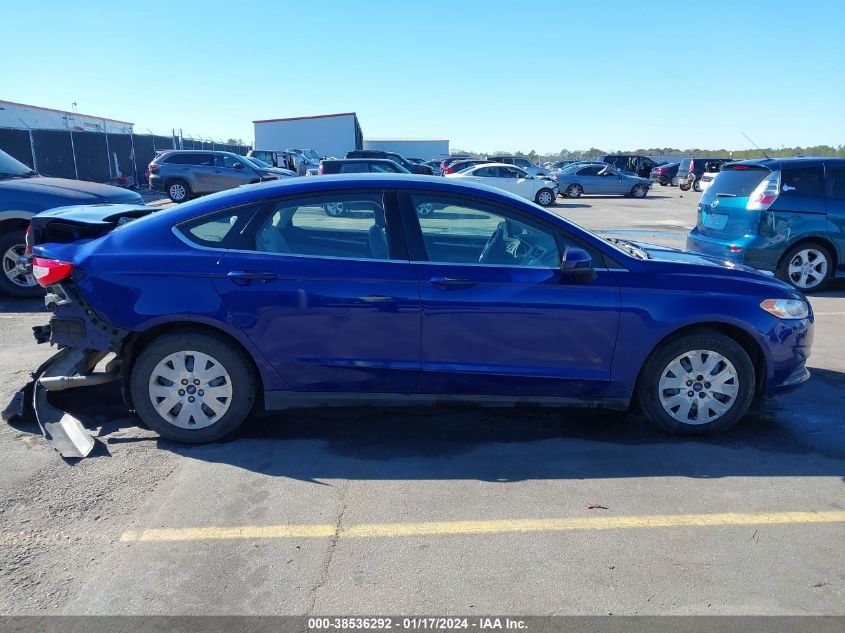 2014 FORD FUSION S - 1FA6P0G77E5372184