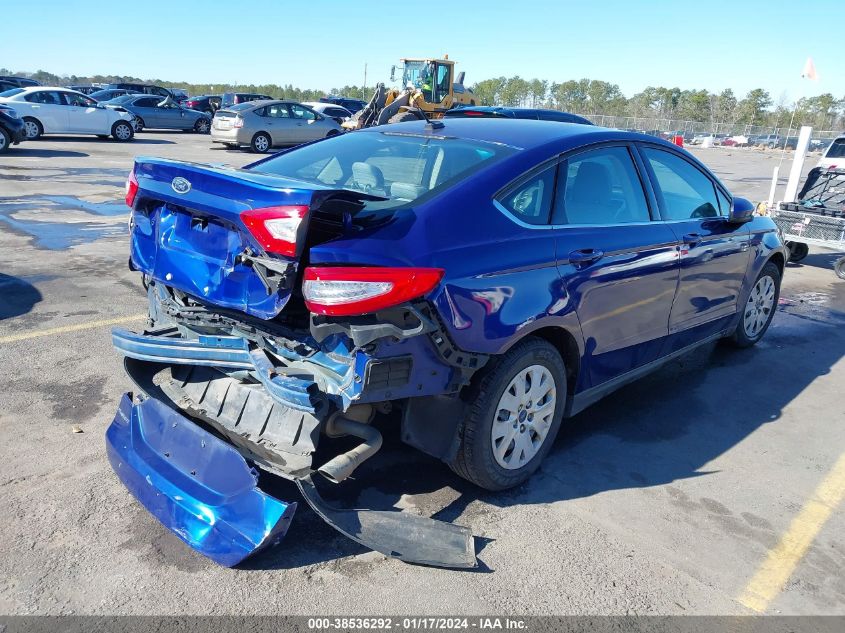 2014 FORD FUSION S - 1FA6P0G77E5372184