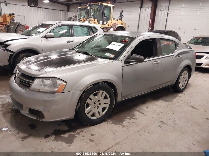 1C3CDZAG2EN113643 | 2014 DODGE AVENGER