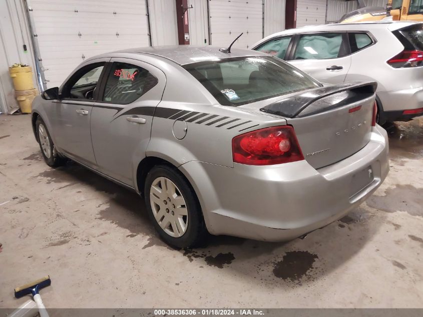 1C3CDZAG2EN113643 | 2014 DODGE AVENGER