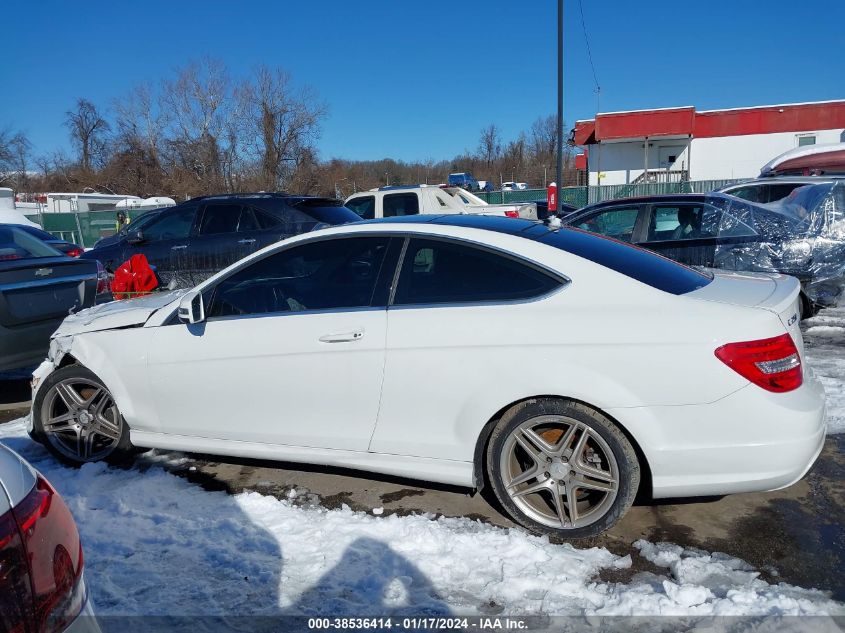 2013 MERCEDES-BENZ C 250 - WDDGJ4HB9DG079826