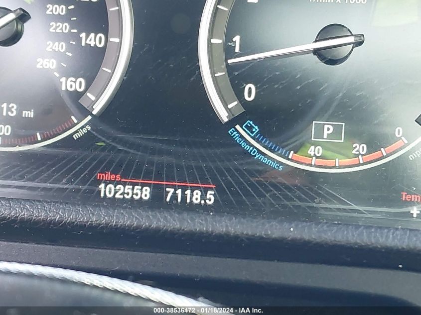 2015 BMW 550I GRAN TURISMO XDRIVE - WBA5M0C59FD085100