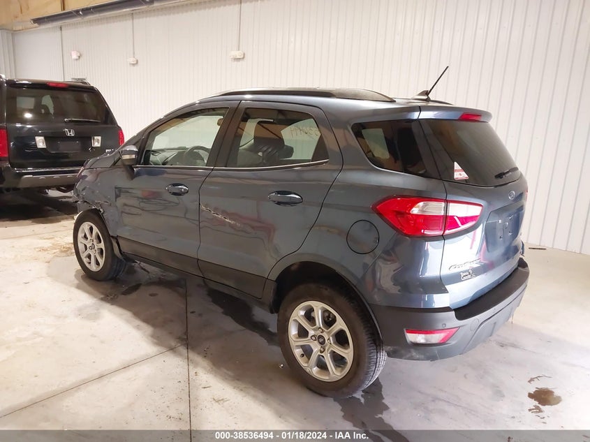 VIN MAJ6S3GL3NC473568 2022 FORD ECOSPORT SE