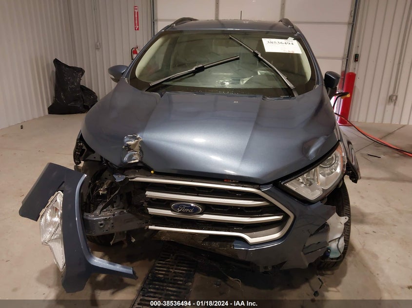 VIN MAJ6S3GL3NC473568 2022 FORD ECOSPORT SE