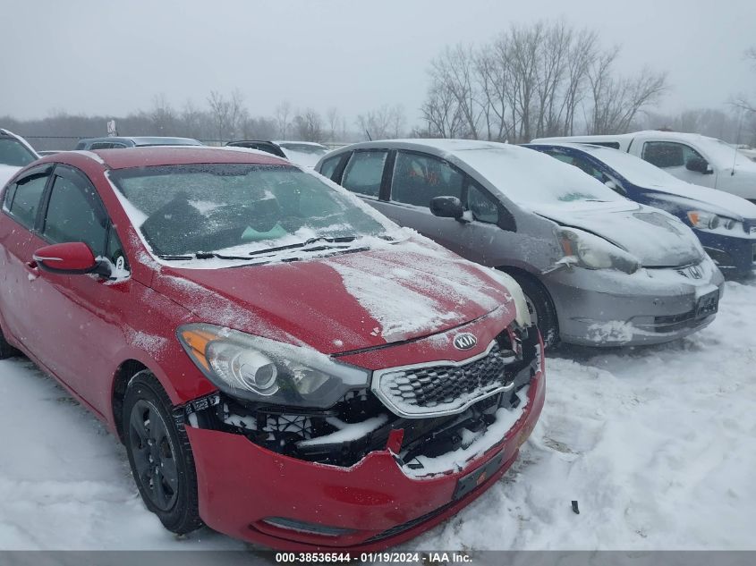 2015 KIA FORTE LX - KNAFX4A66F5290267