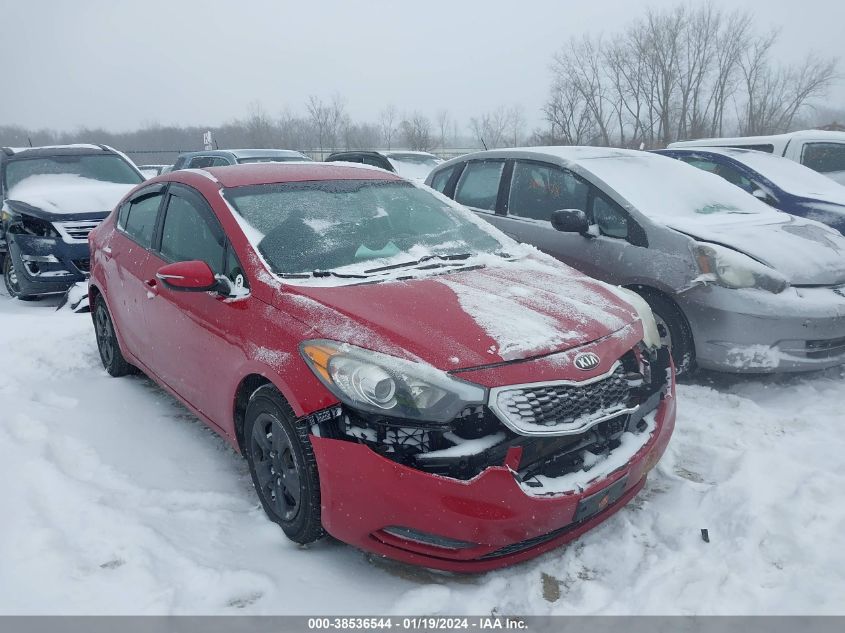 2015 KIA FORTE LX - KNAFX4A66F5290267