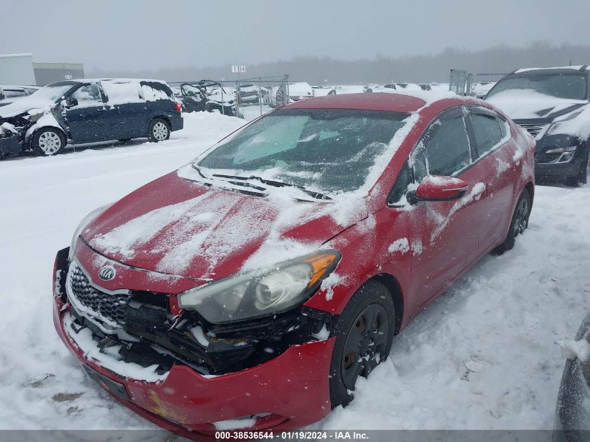 2015 KIA FORTE LX - KNAFX4A66F5290267