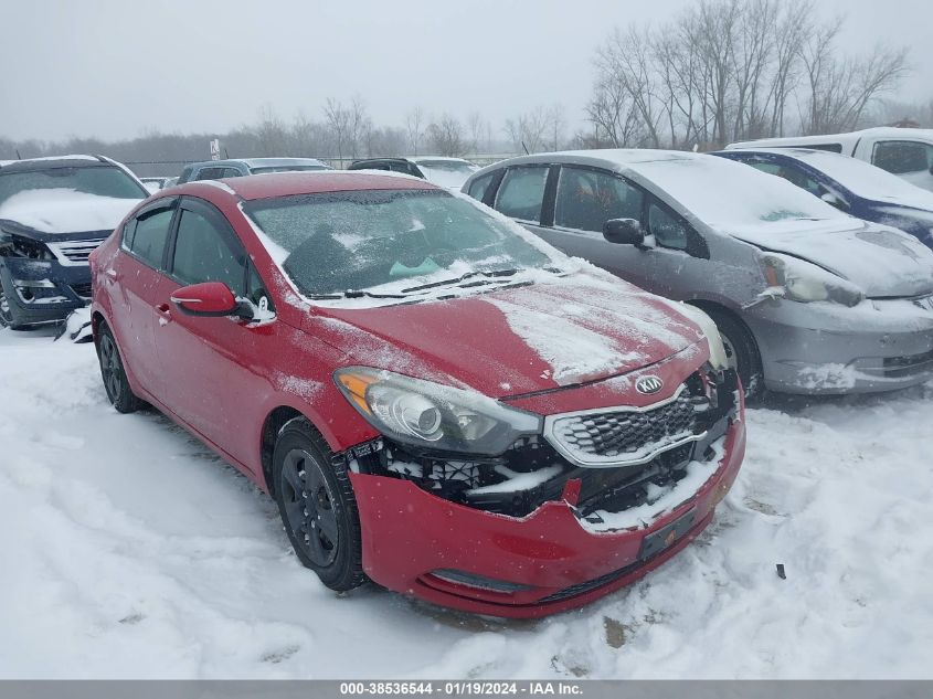 2015 KIA FORTE LX - KNAFX4A66F5290267