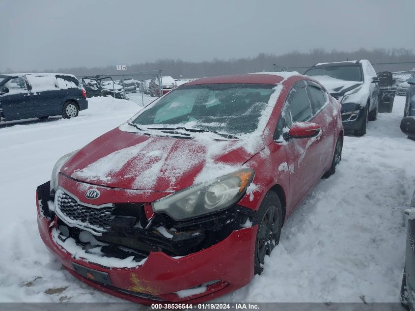 2015 KIA FORTE LX - KNAFX4A66F5290267