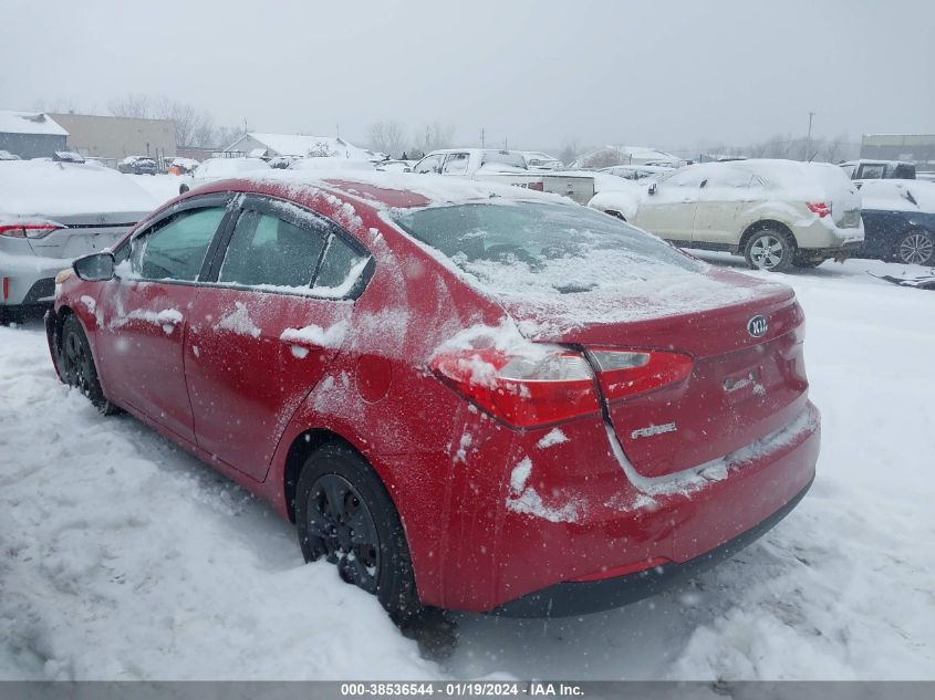 2015 KIA FORTE LX - KNAFX4A66F5290267