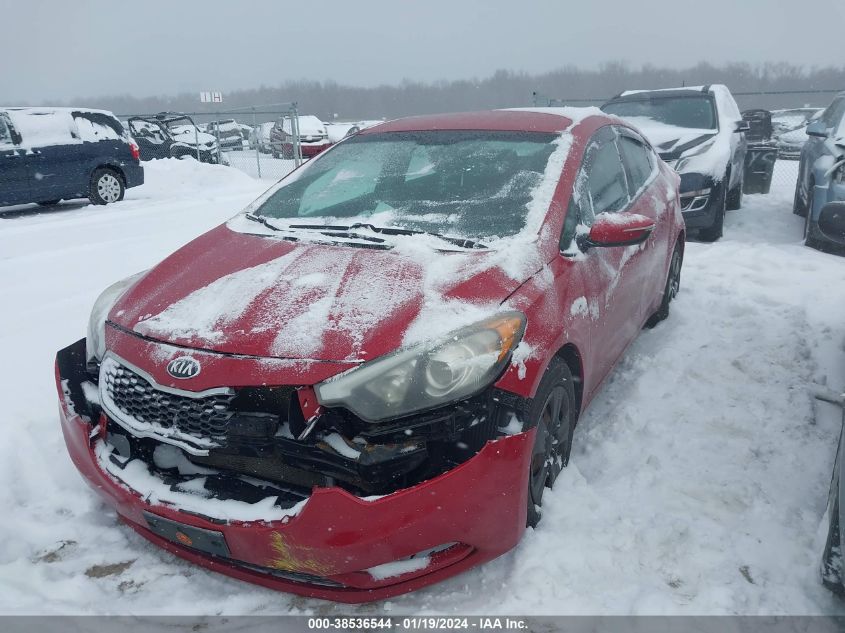 2015 KIA FORTE LX - KNAFX4A66F5290267