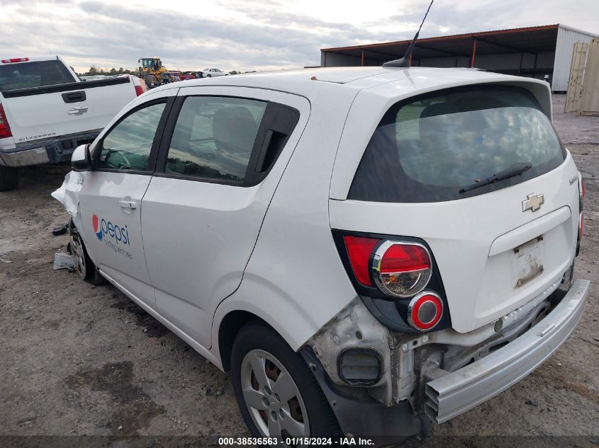 2014 CHEVROLET SONIC LS AUTO - 1G1JA6SHXE4139262