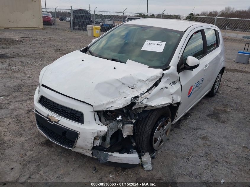 2014 CHEVROLET SONIC LS AUTO - 1G1JA6SHXE4139262