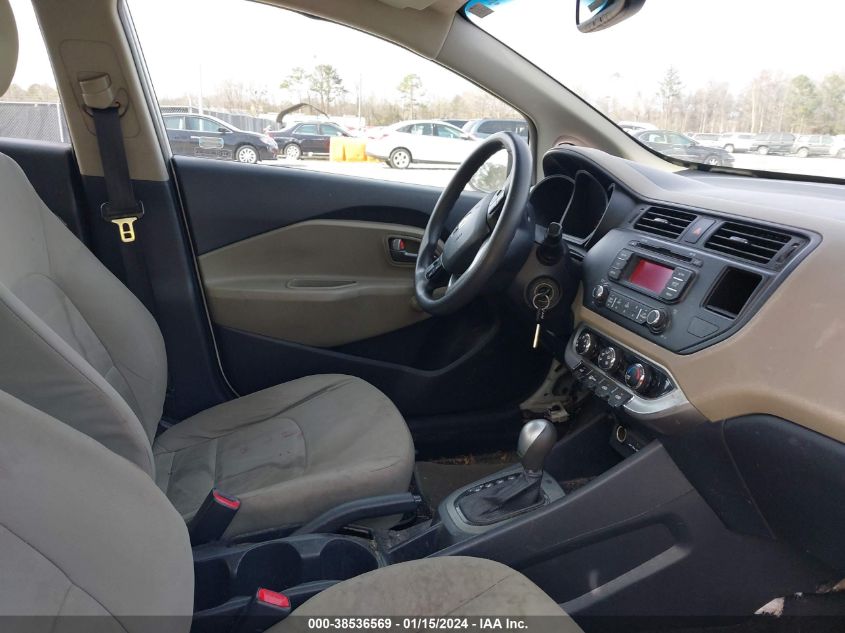 2015 KIA RIO LX - KNADM5A37F6451568