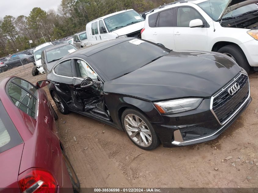 2020 AUDI A5 SPORTBACK PREMIUM 45 TFSI QUATTRO S TRONIC - WAUANCF50LA004927