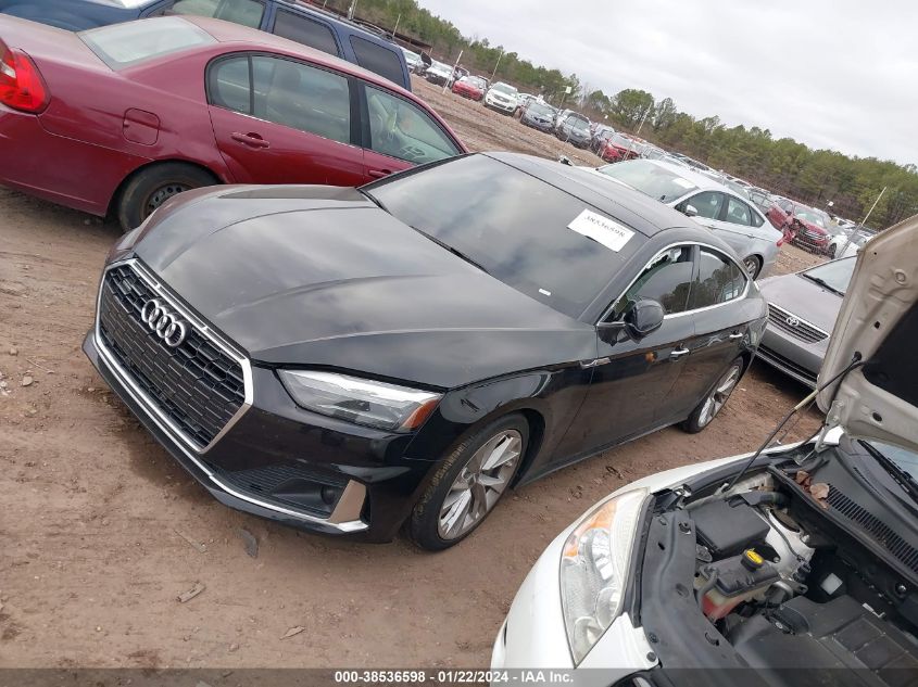 2020 AUDI A5 SPORTBACK PREMIUM 45 TFSI QUATTRO S TRONIC - WAUANCF50LA004927