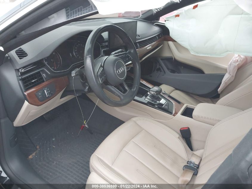2020 AUDI A5 SPORTBACK PREMIUM 45 TFSI QUATTRO S TRONIC - WAUANCF50LA004927