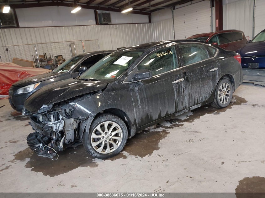 VIN 3N1AB7AP2KL609246 2019 NISSAN SENTRA SV