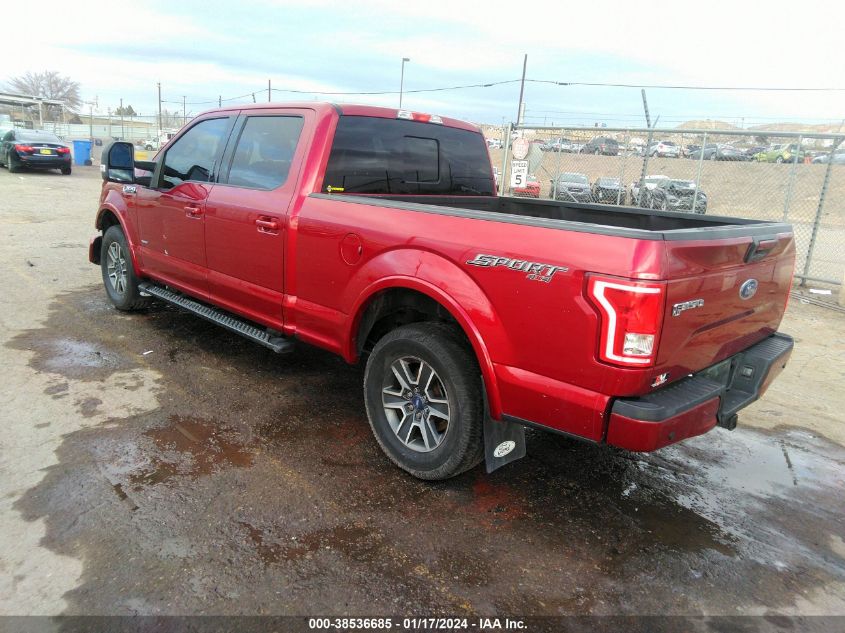 2015 FORD F-150 XLT - 1FTFW1EG7FKD63591