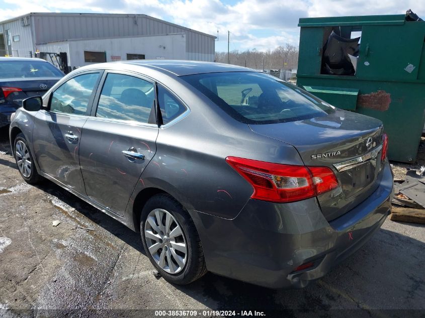2016 NISSAN SENTRA S/SV/SR/SL - 3N1AB7AP9GY263464