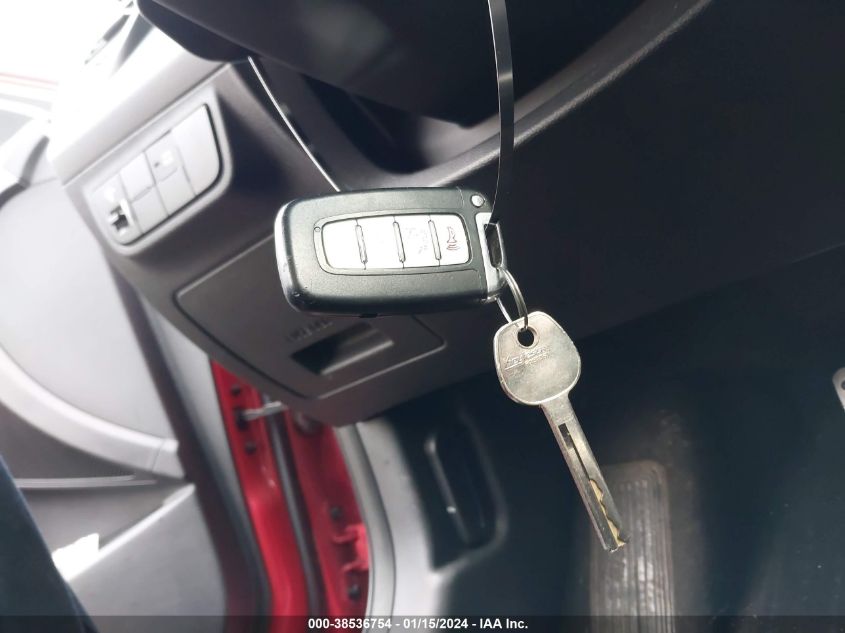 2013 HYUNDAI VELOSTER TURBO W/BLACK INT - KMHTC6AE6DU124978