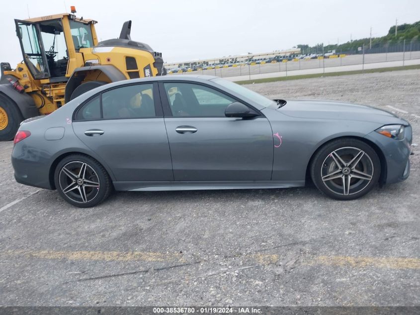 2022 MERCEDES-BENZ C 300 4MATIC - W1KAF4HB7NR055893