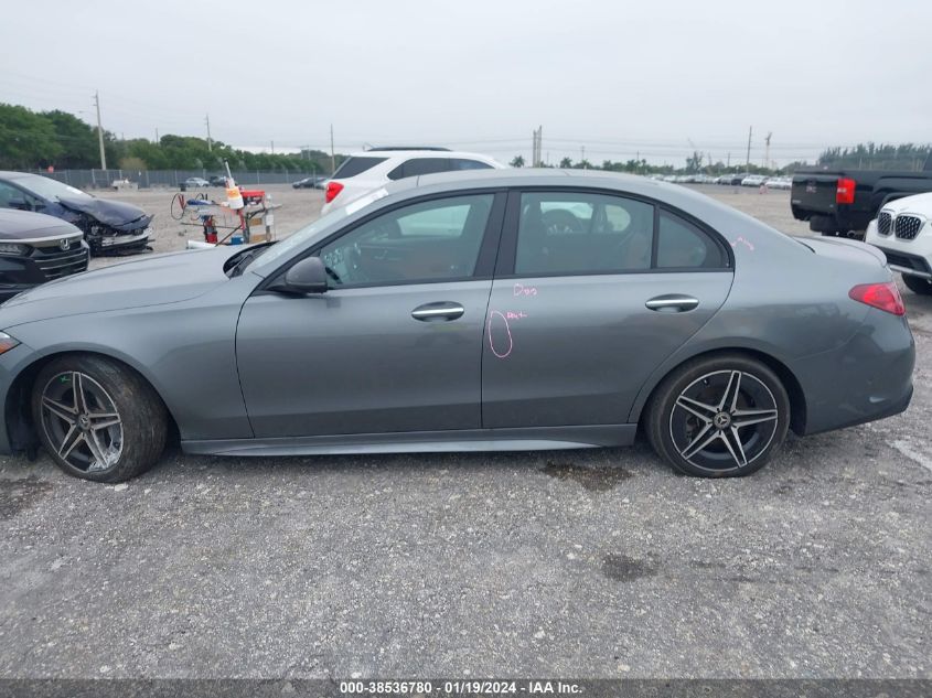 2022 MERCEDES-BENZ C 300 4MATIC - W1KAF4HB7NR055893