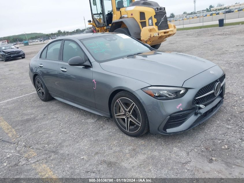 2022 MERCEDES-BENZ C 300 4MATIC - W1KAF4HB7NR055893