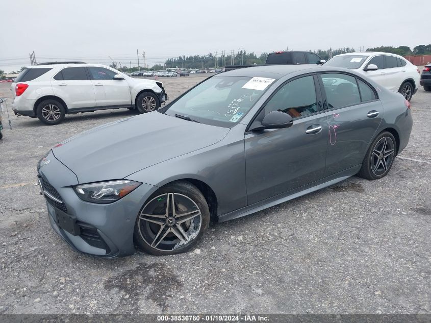 2022 MERCEDES-BENZ C 300 4MATIC - W1KAF4HB7NR055893