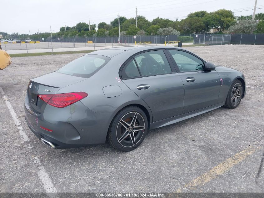2022 MERCEDES-BENZ C 300 4MATIC - W1KAF4HB7NR055893