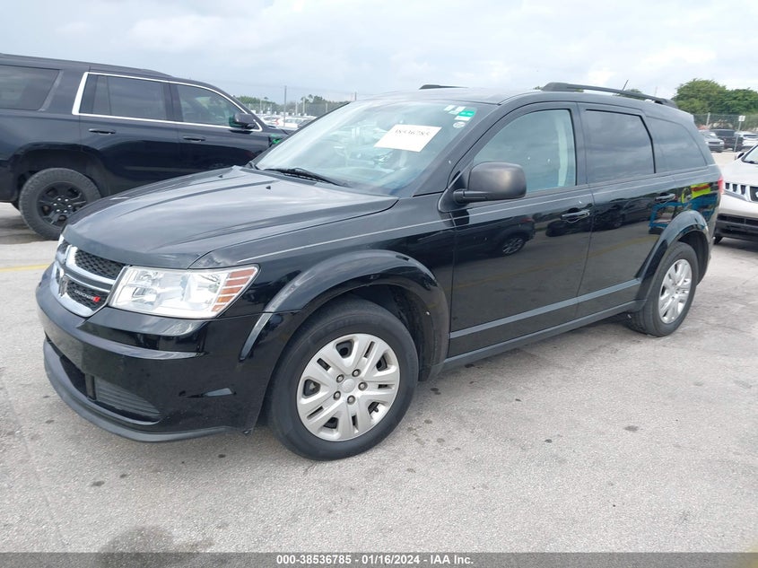 VIN 3C4PDCAB8HT529618 2017 DODGE JOURNEY SE
