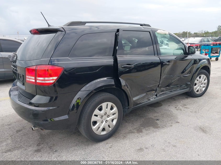 VIN 3C4PDCAB8HT529618 2017 DODGE JOURNEY SE