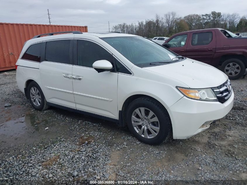 2016 HONDA ODYSSEY EXL - 5FNRL5H61GB023786