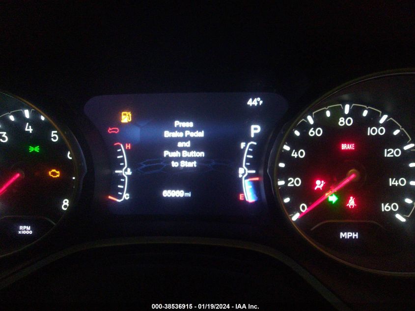 2017 JEEP NEW COMPASS LATITUDE 3C4NJDBB5HT651535