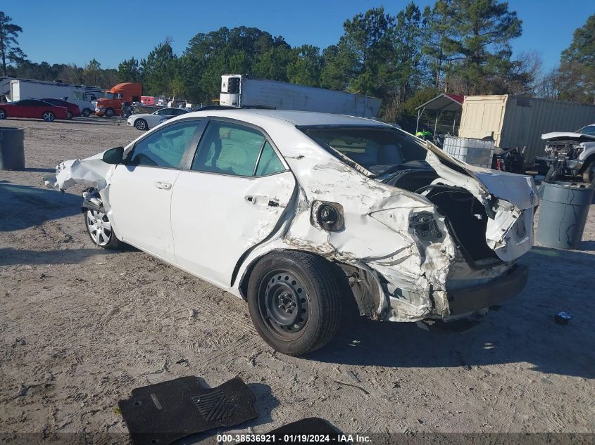 2016 TOYOTA COROLLA LE - 2T1BURHE4GC641301