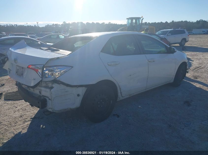 2016 TOYOTA COROLLA LE - 2T1BURHE4GC641301