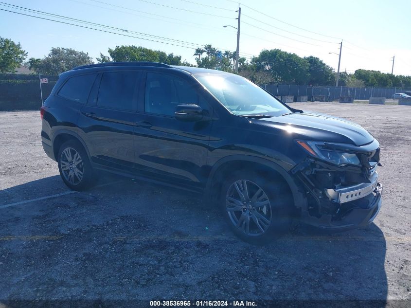 5FNYF5H36NB029007 HONDA PILOT SPORT 2022