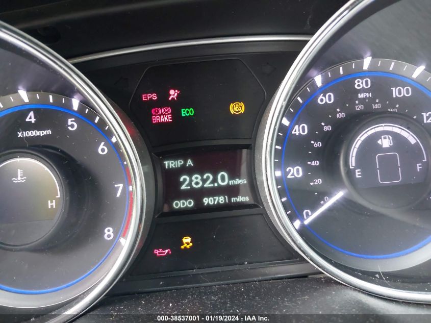 2013 HYUNDAI SONATA GLS - 5NPEB4AC4DH714819