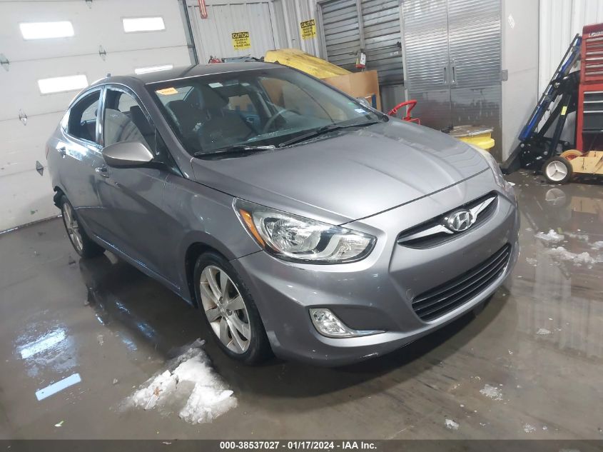 2013 HYUNDAI ACCENT GLS - KMHCU4AE2DU579702