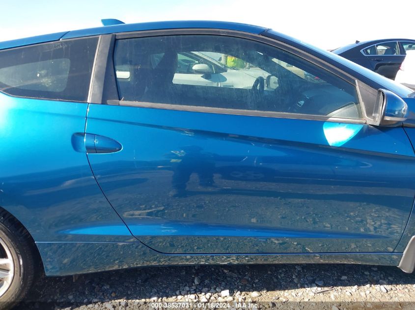 2013 HONDA CR-Z EX JHMZF1D60DS002219