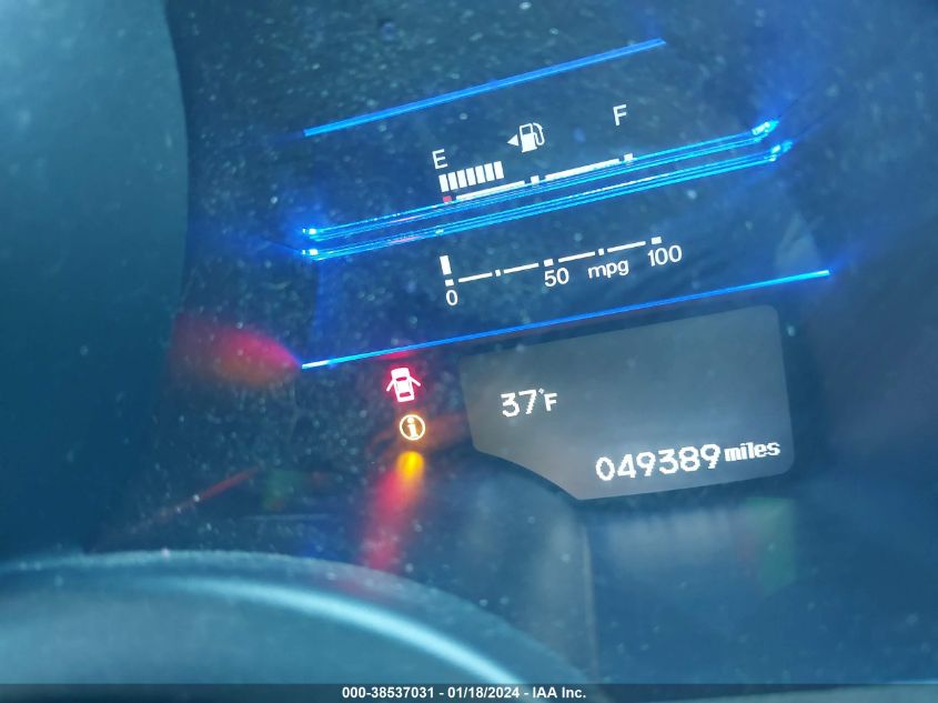 2013 HONDA CR-Z EX JHMZF1D60DS002219