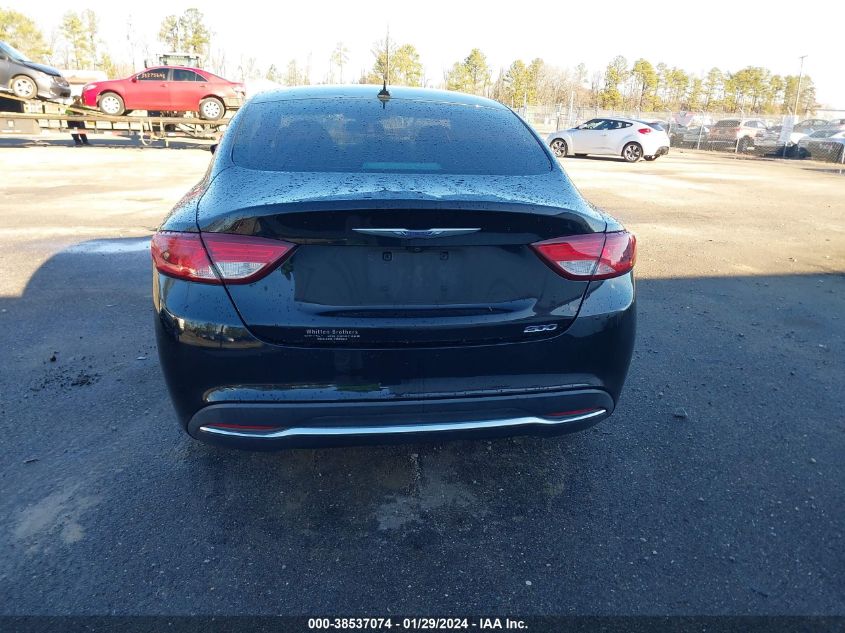 2016 CHRYSLER 200 LIMITED - 1C3CCCAB5GN169311