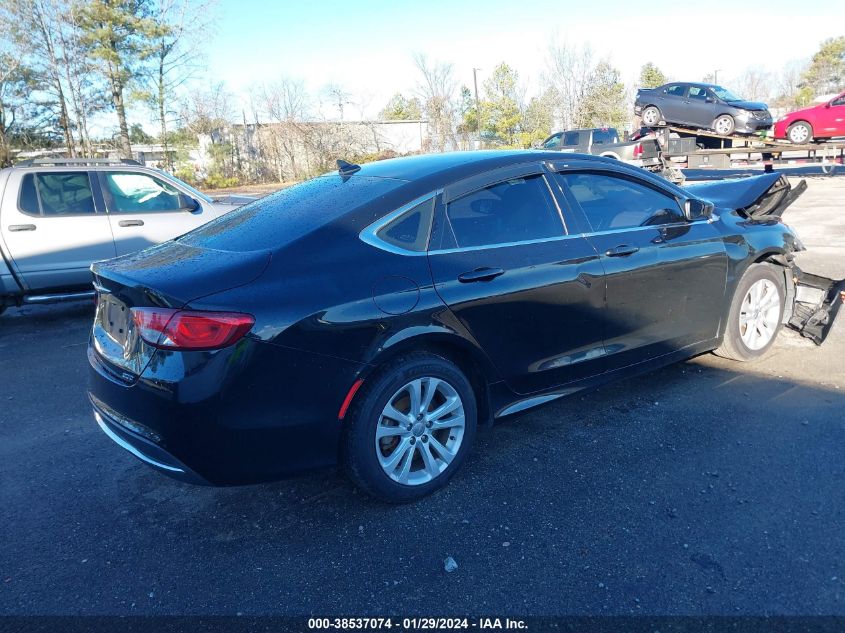 2016 CHRYSLER 200 LIMITED - 1C3CCCAB5GN169311