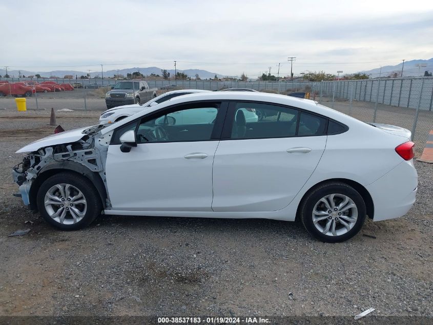 2019 CHEVROLET CRUZE LS - 1G1BC5SM2K7109897