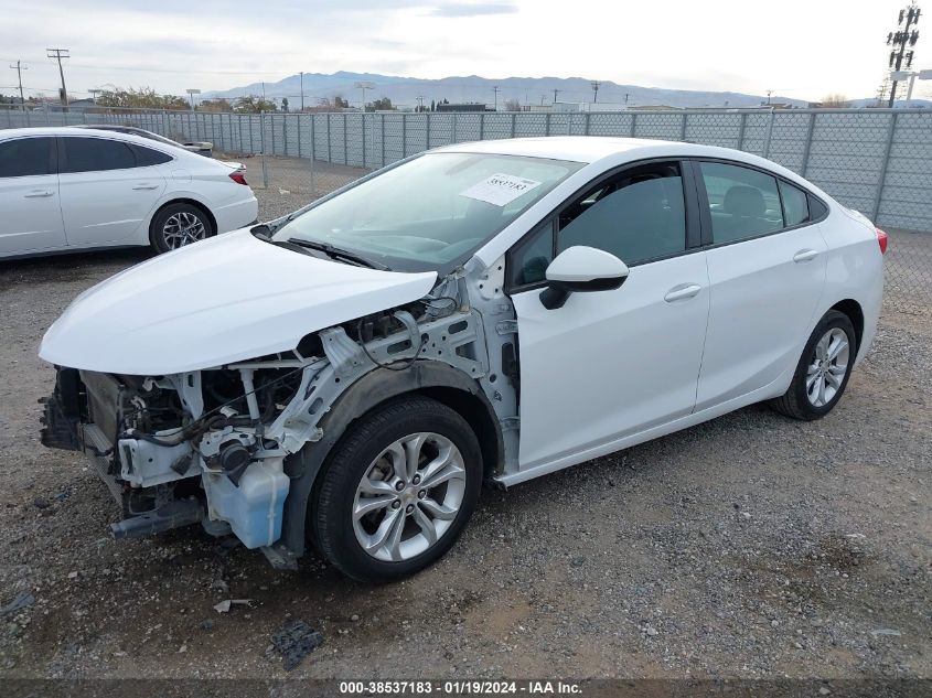 2019 CHEVROLET CRUZE LS - 1G1BC5SM2K7109897
