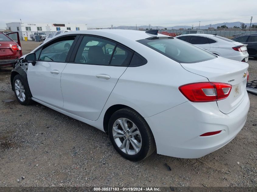 2019 CHEVROLET CRUZE LS - 1G1BC5SM2K7109897