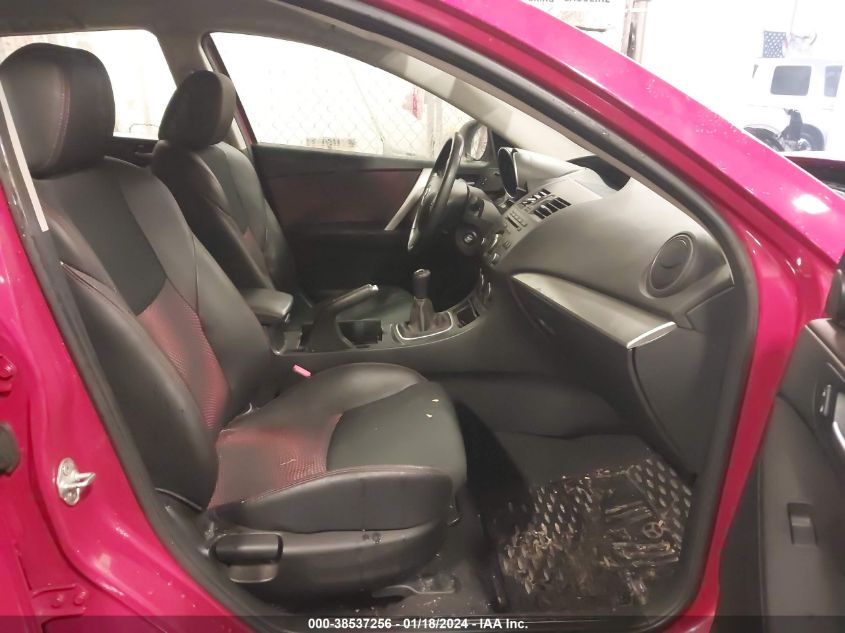 2013 MAZDA MAZDA3 MAZDASPEED3 TOURING - JM1BL1L38D1816921