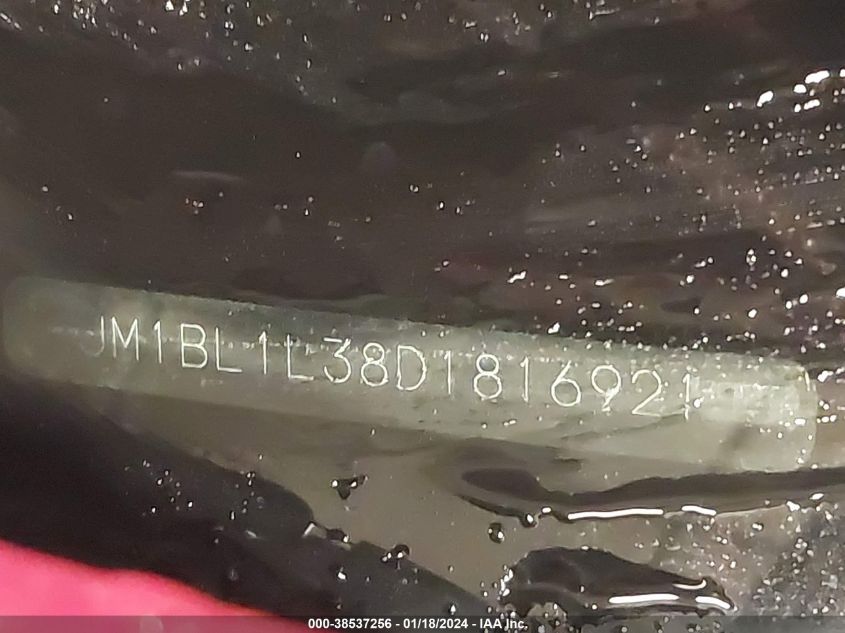 2013 MAZDA MAZDA3 MAZDASPEED3 TOURING - JM1BL1L38D1816921